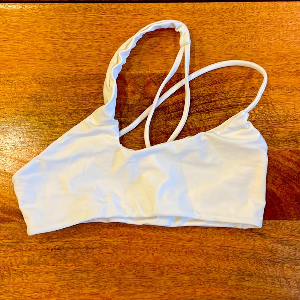 Mikoh Small Queensland Bikini Top Bone